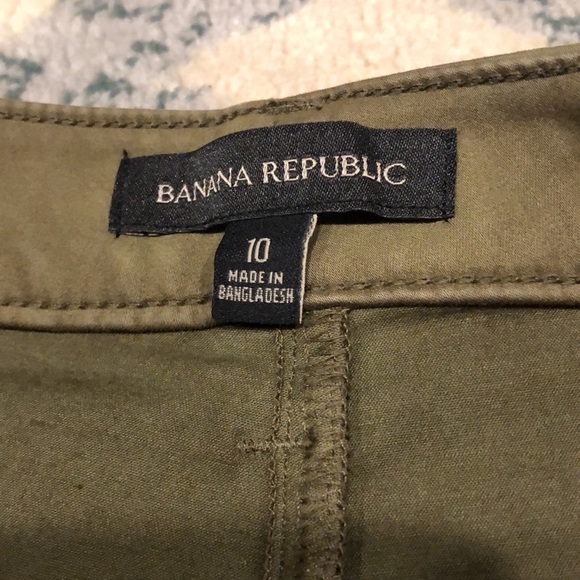 Banana Republic Sloan Utility Pants Heritage Olive - Picture 2 of 5